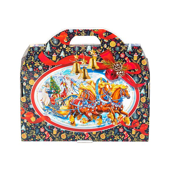 Сладкий новогодний подарок Чемоданчик В Гостях у Сказки Премиум