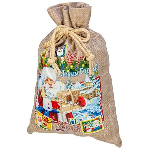 Новогодний подарок   Мешок Морозное утро