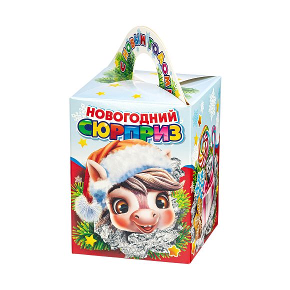 Сладкий новогодний подарок Вкусный привет (Полезный состав)