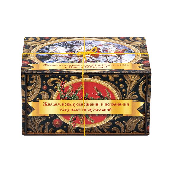 Сладкий новогодний подарок Посылка Черный Бархат (Легенды Москвы)