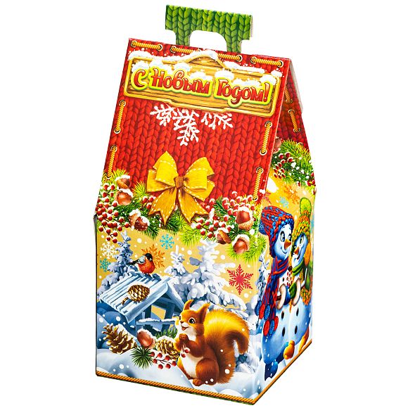 Сладкий новогодний подарок Лесная полянка