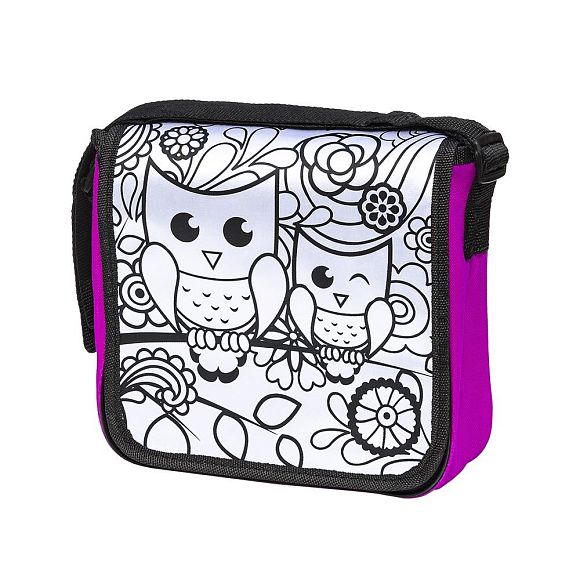 Сладкий новогодний подарок Сумка раскраска Птицы