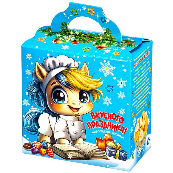 Сладкий новогодний подарок Поваренок Гоша (Бюджет)
