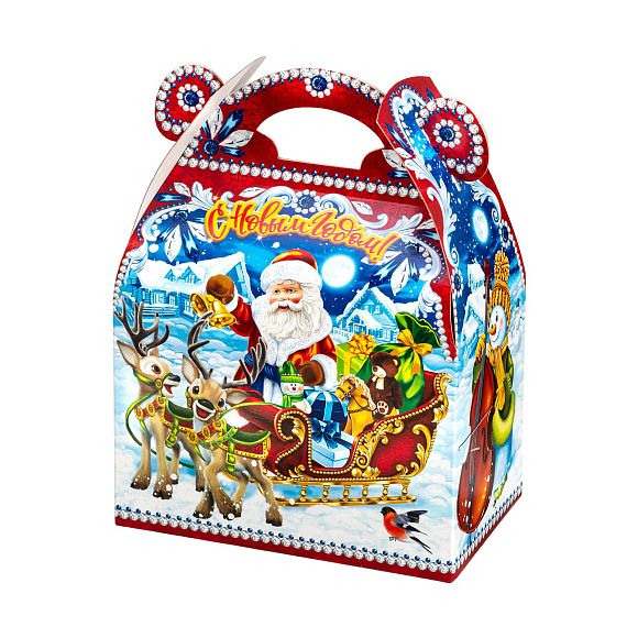 Сладкий новогодний подарок Саквояж