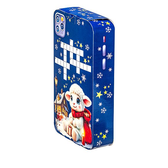 Сладкий новогодний подарок Детский новогодний подарок «Пушистый смартфон»
