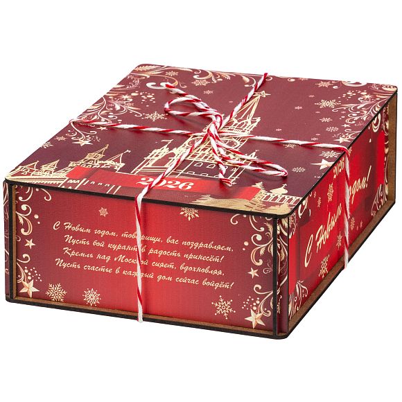 Сладкий новогодний подарок Кремль (малый)