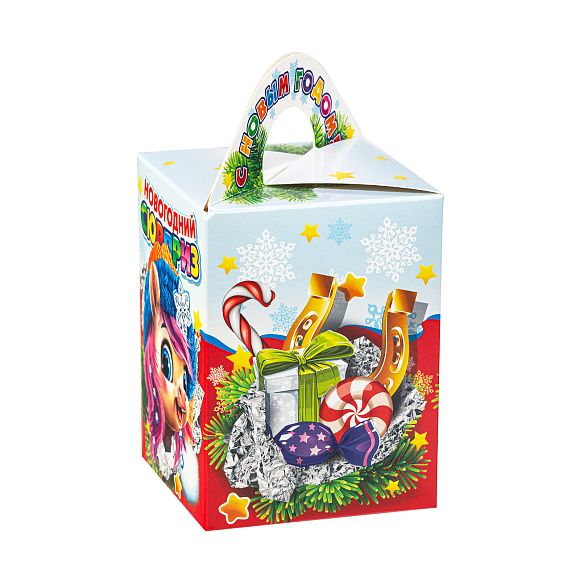 Сладкий новогодний подарок Вкусный привет (Полезный состав)