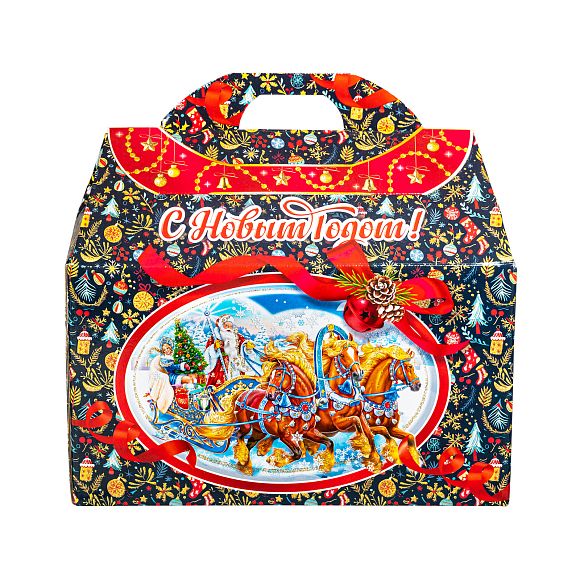 Сладкий новогодний подарок Чемоданчик В Гостях у Сказки Премиум