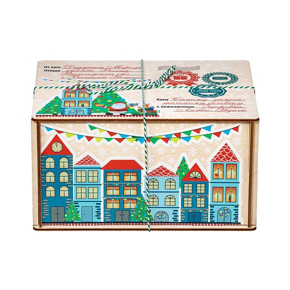 Сладкий новогодний подарок Новогодний Городок (Премиум)