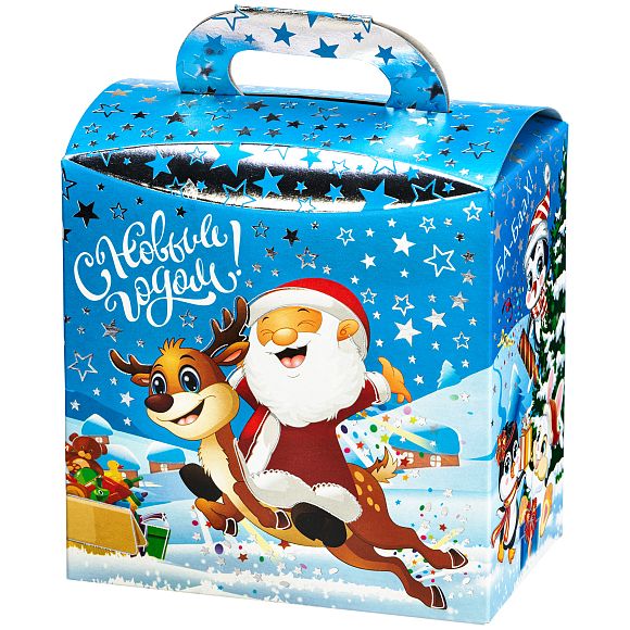 Сладкий новогодний подарок Дед Мороз спешит на помощь