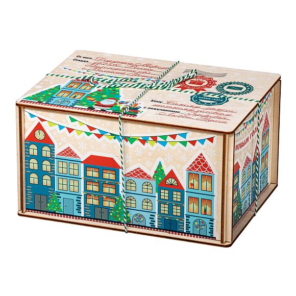 Сладкий новогодний подарок Новогодний Городок (Премиум)