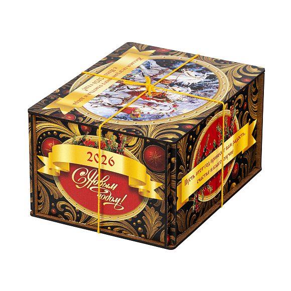 Сладкий новогодний подарок Посылка Черный Бархат (Легенды Москвы)