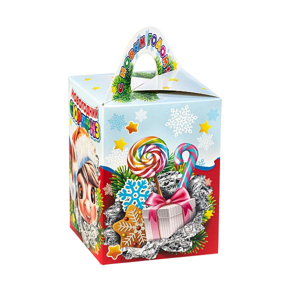 Сладкий новогодний подарок Вкусный привет (Полезный состав)