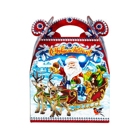 Сладкий новогодний подарок Саквояж