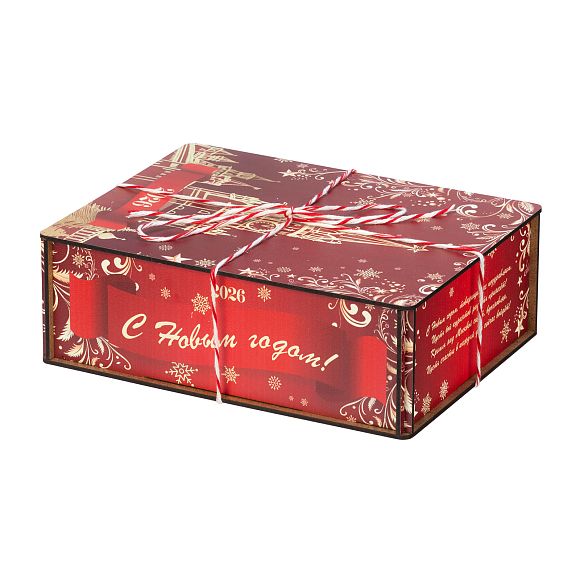 Сладкий новогодний подарок Кремль (малый)