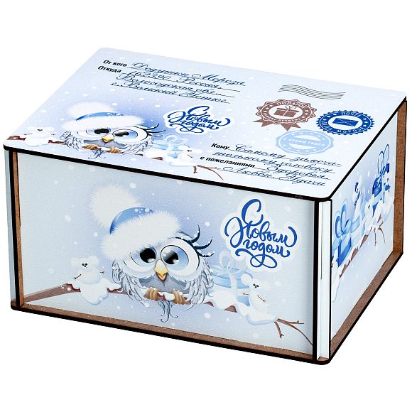 Сладкий новогодний подарок Совушки (Полезный состав)