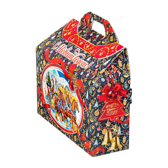 Сладкий новогодний подарок Чемоданчик В Гостях у Сказки Премиум