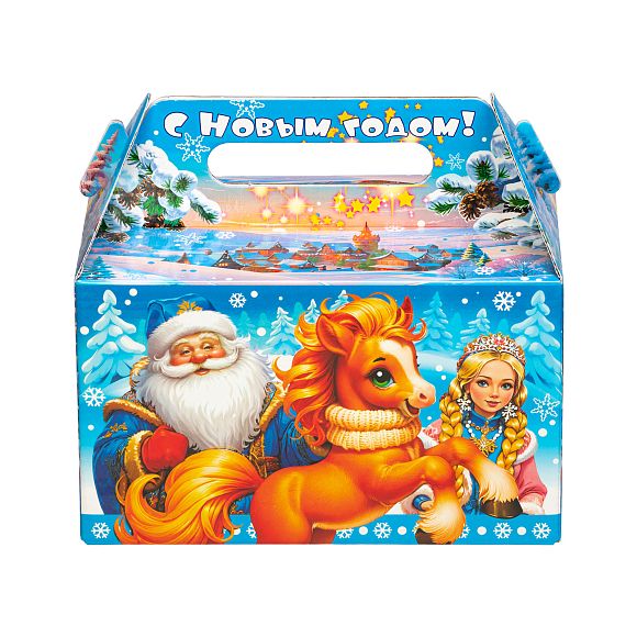 Сладкий новогодний подарок Огоньки (Полезный состав)