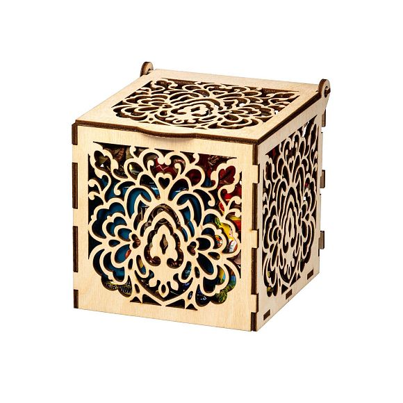 Сладкий новогодний подарок Морозные кружева