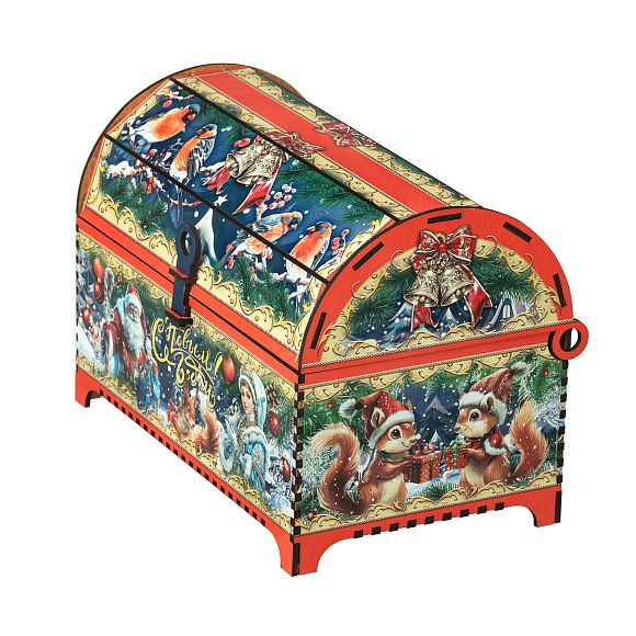 Сладкий новогодний подарок Ларец Сказка (Премиум)