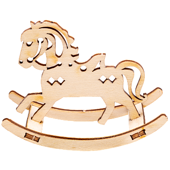 Конфета Вложение Игрушка-декорация для декупажа Лошадка-Качалка