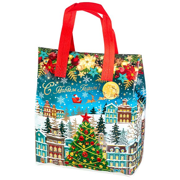 Сладкий новогодний подарок Сумочка Чудо-городок Легенды Москвы