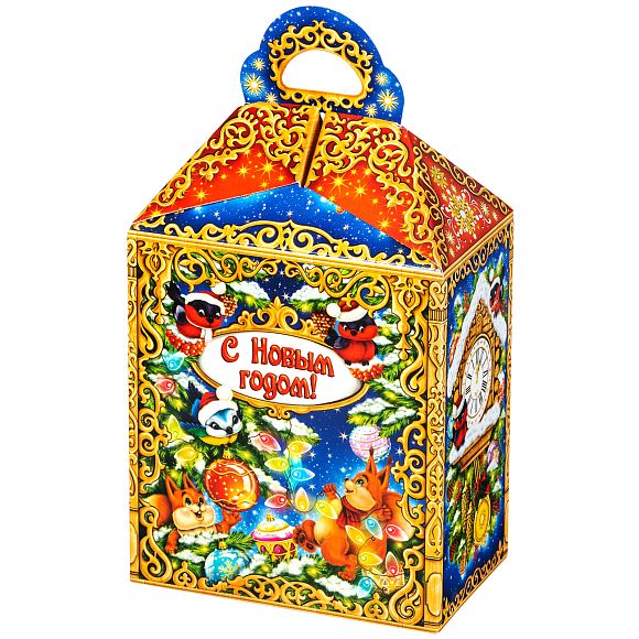 Сладкий новогодний подарок Ларец Лесной