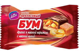 Конфета АРАХИСОВЫЙ БУМ - КОНТИ Арахис в мягкой карамели