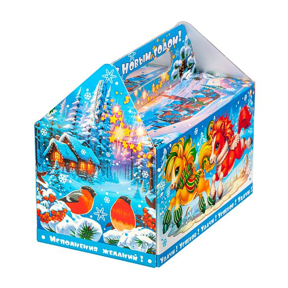 Сладкий новогодний подарок Огоньки (Полезный состав)