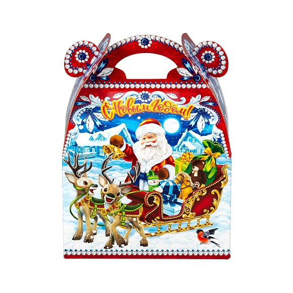 Сладкий новогодний подарок Саквояж