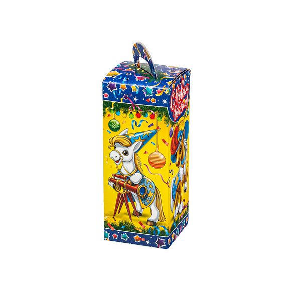 Сладкий новогодний подарок Цирковые лошадки (Бюджет)