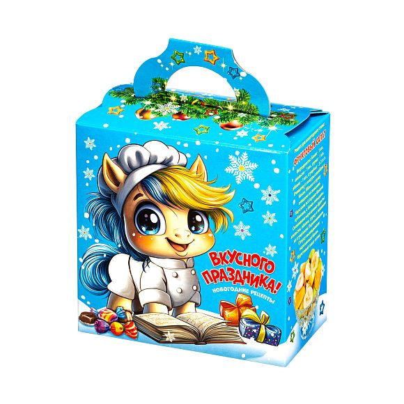 Сладкий новогодний подарок Поваренок Гоша (Бюджет)