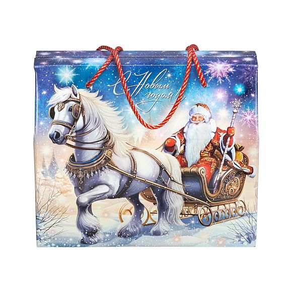 Сладкий новогодний подарок Сумочка Визит (Премиум)