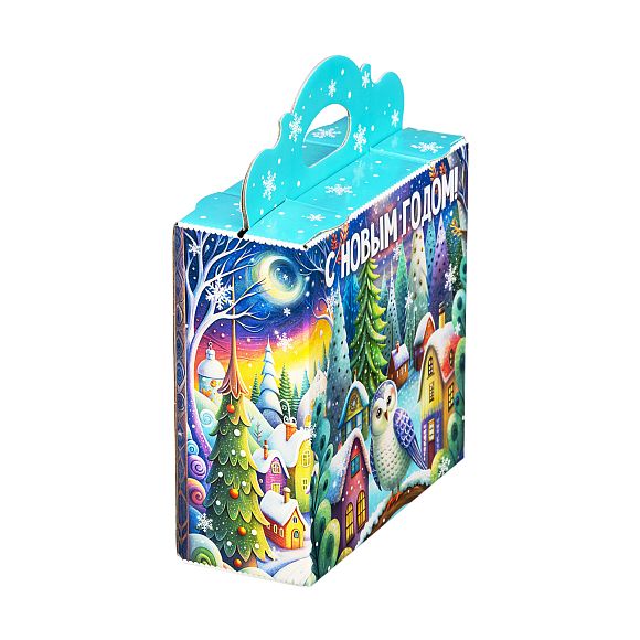 Сладкий новогодний подарок Деревня Эльфов 