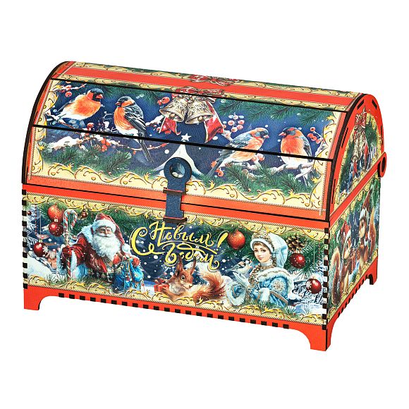 Сладкий новогодний подарок Ларец Сказка (Премиум)