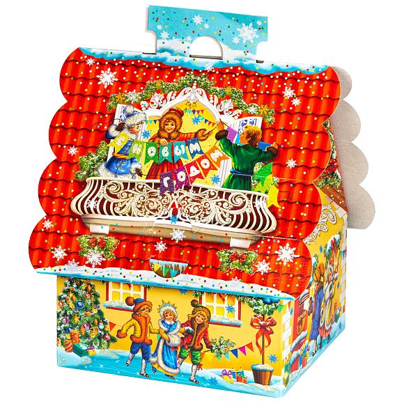 Сладкий новогодний подарок Чудо-Теремок