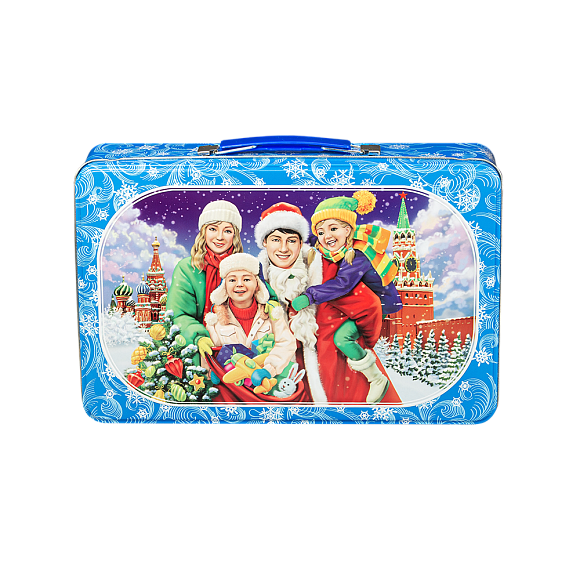 Сладкий новогодний подарок Чемодан Семейный