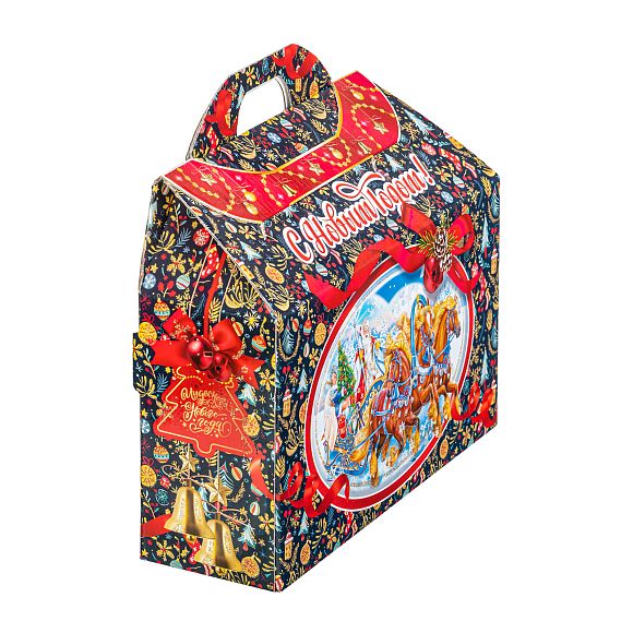 Сладкий новогодний подарок Чемоданчик В Гостях у Сказки Премиум