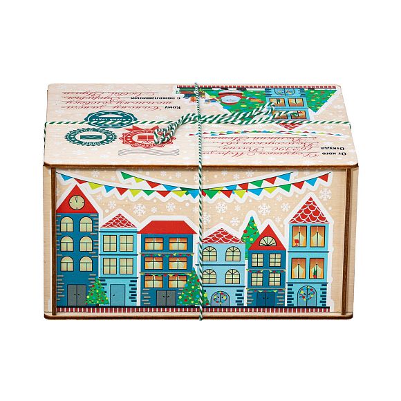 Сладкий новогодний подарок Новогодний Городок (Премиум)