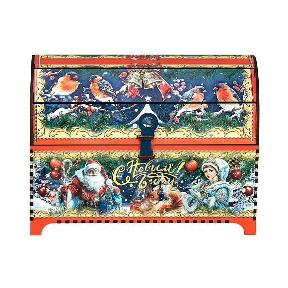 Сладкий новогодний подарок Ларец Сказка (Премиум)