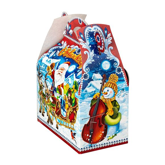 Сладкий новогодний подарок Саквояж