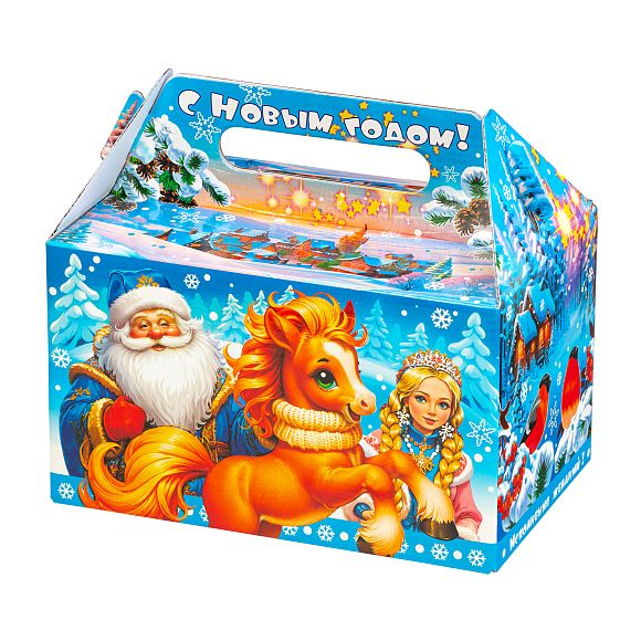 Сладкий новогодний подарок Огоньки (Полезный состав)