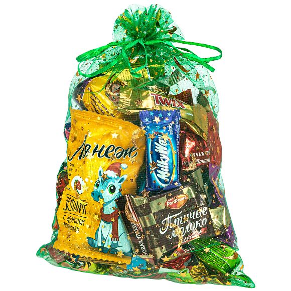 Сладкий новогодний подарок Мешочек Лунная Ночь