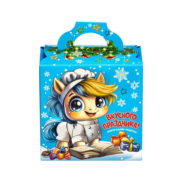 Сладкий новогодний подарок Поваренок Гоша (Бюджет)