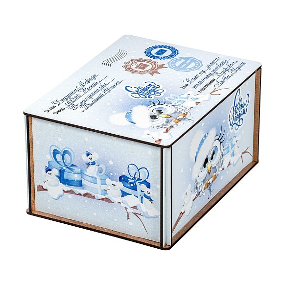 Сладкий новогодний подарок Совушки (Полезный состав)