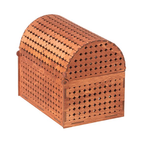 Сладкий новогодний подарок Сундук Ажурный