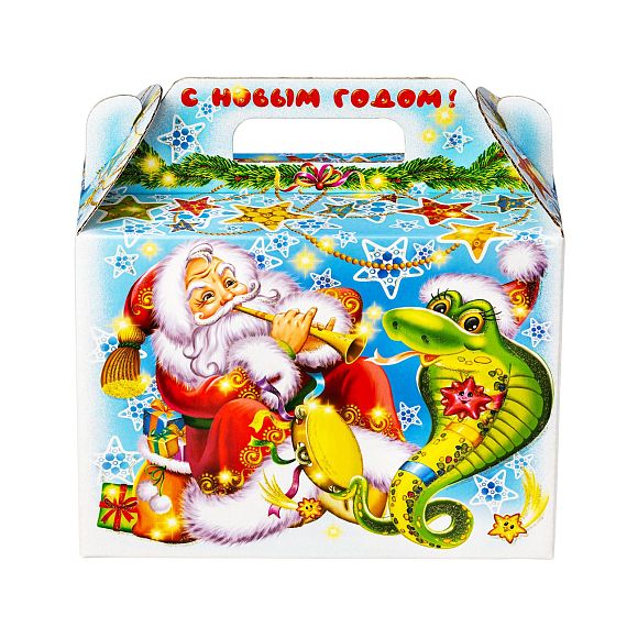 Сладкий новогодний подарок Снежные забавы