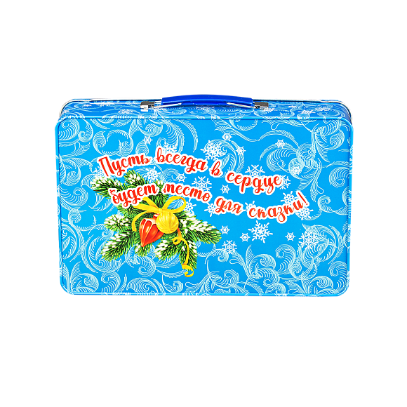 Сладкий новогодний подарок Чемодан Семейный