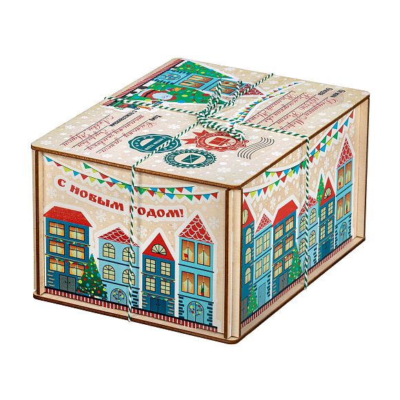 Сладкий новогодний подарок Новогодний Городок (Премиум)
