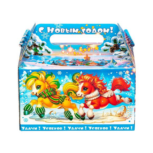 Сладкий новогодний подарок Огоньки (Полезный состав)